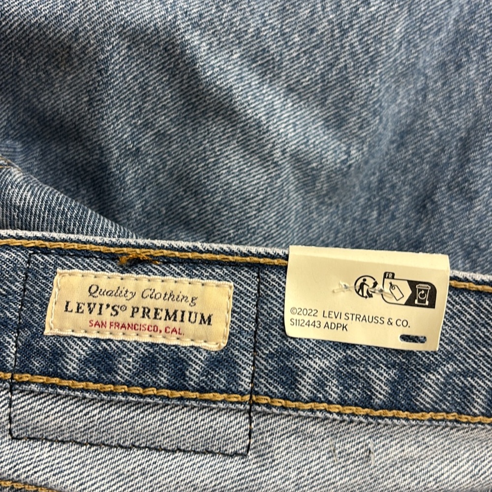 NWT Levi's Dad Premium Straight Leg Jeans Size 34 - Picture 15 of 16